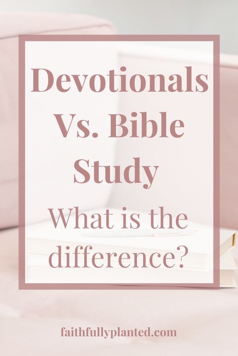 ave you ever wondered what the difference is between devotionals and personal Bible study? Is one better than the other? Click here to read and find out! #BibleStudy #Devotional #Christian Devotional Bible Study, What Is A Devotional, Personal Bible Study Ideas, How To Write A Devotional Book, God Whispers, Devotional Ideas, Living Journal, Bible Blessings, Bible Wisdom