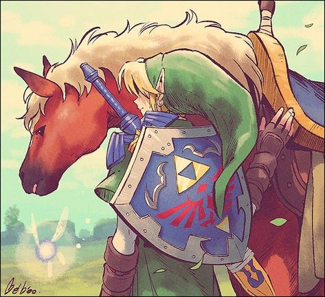 Link Pfp Aesthetic, Zelda Loftwing, Ocarina Of Time Link, Oot Link, Hylian Shield, Ocarina Of Times, Zelda Ocarina Of Time, Legend Of Zelda Art, Link Art