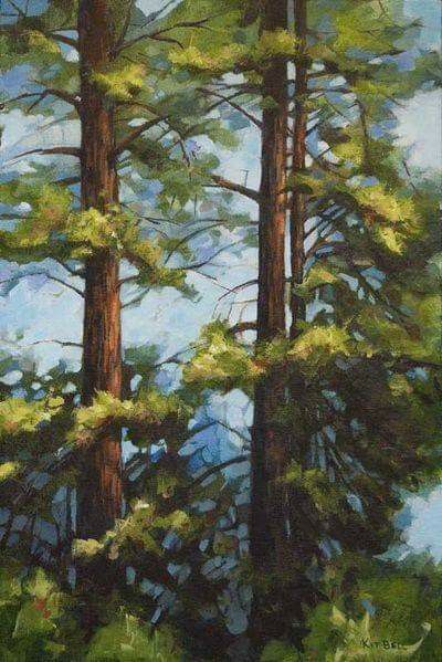 Nature Paintings Acrylic, Oil Painting Trees, Painting Trees, Oil Painting Nature, Oil Painting Inspiration, Realistic Drawing, Winter Painting, Watercolor Landscape Paintings, Landscape Drawings