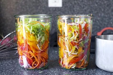 Sandwich Slaw, Vegetable Sandwich, Pickled Vegetables Recipe, Refrigerator Pickles, Pickled Veggies, Slaw Recipes, Smitten Kitchen, Pickled Vegetables, Pickling Recipes