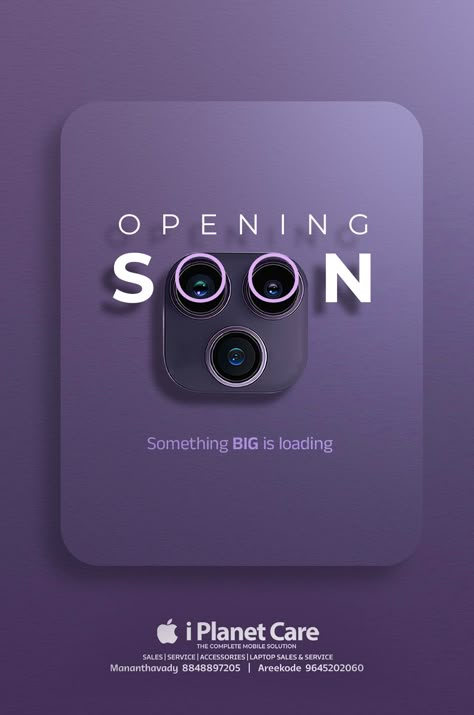 Grand Opening / Opening Soon Opening poster design"
"Grand opening poster"
"Opening event poster"
"Opening ceremony poster"
"Opening announcement poster"
"Opening poster template"
"Opening poster ideas"
"Opening poster examples"
"Opening poster inspiration"
"Opening poster layout" Apple Creative Ads, Creative Phone Ads, Electronics Creative Ads, Phone Ads Design, Phone Advertising Design, Iphone Poster Design, Mobile Poster Design, Mobile Creative Ads, Iphone Advertising