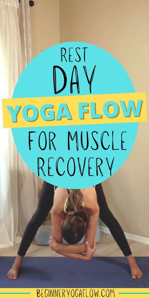 Yoga Recovery Workout, Recovery Yoga Sequence, Rest Day Yoga Workout, Rest Day Yoga, Pf Ideas, Recovery Yoga, Rest Day, Hard Workout, Recovery Workout