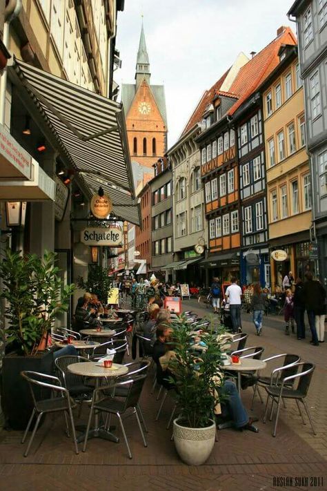 Heidelberg germany Hannover Germany, Outdoor Cafe, Future Travel, Germany Travel, Pretty Places, Places Around The World, Travel Aesthetic, Wonderful Places, Travel Dreams