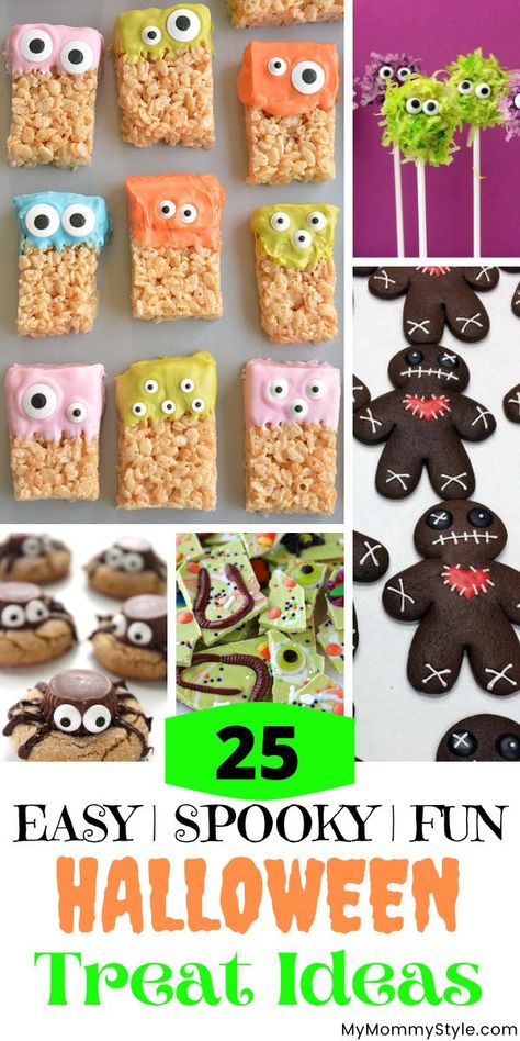 October Dessert, Halloween Treat Ideas, Fun Halloween Treats, Halloween Treats For Kids, Halloween Treats Easy, Treat Ideas, Halloween Yard, Halloween Treat, Halloween Desserts