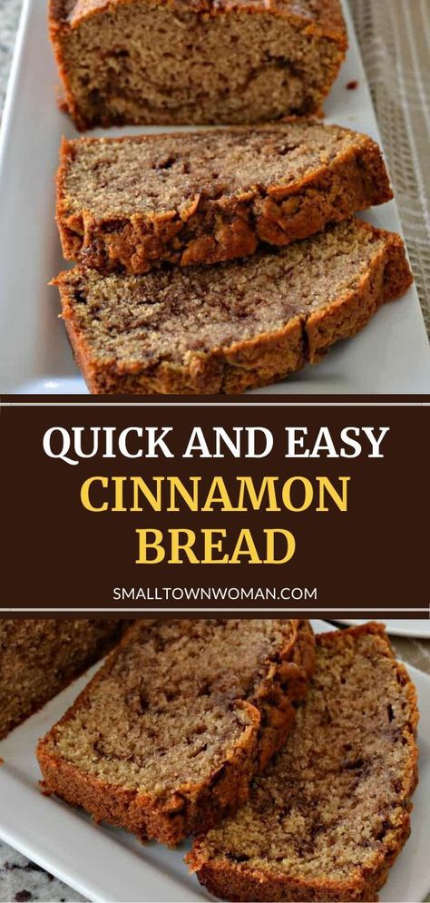 Easy Cinnamon Bread, Cinnamon Bread Easy, Cinnamon Bread Recipe, Cinnamon Swirl Bread, Cinnamon Butter, Cinnamon Recipes, Loaf Recipes, Easy Cinnamon, Cinnamon Bread