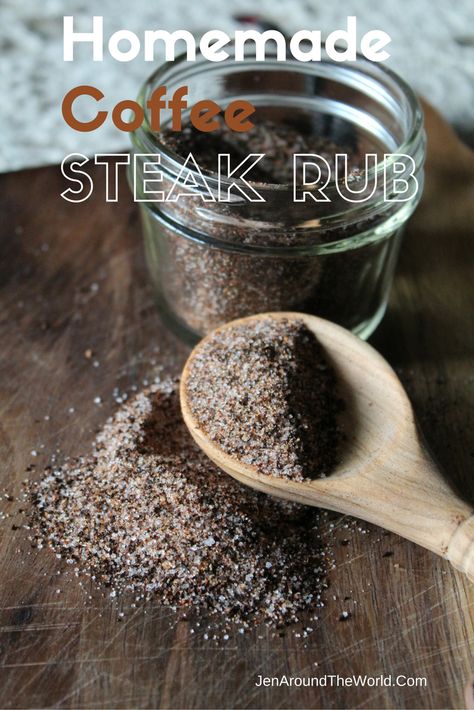 Steak Coffee Rub Recipe, Coffee Steak Rub, Coffee Rub Recipe, Best Steak Seasoning, Coffee Rubbed Steak, Steak Rub Recipe, Steak Rub, Coffee Rub, Steak Rubs