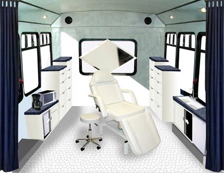 Spa On Wheels, Mobile Spa Truck Spas, Mobile Esthetician Trailer, Mobile Esthetician Business, Spa Trailer, Mobile Esthetician, Salon On Wheels, Surrender Art, Mobile Beauty Salon