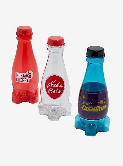 Plastic Nuka Cola prop set - Hottopic Fallout Merch, Nuka Cola Bottle, Nuka Cola Quantum, Fallout Nuka Cola, Fallout Props, Nuka Cola, Mtv Cribs, Vault Tec, Fallout Shelter