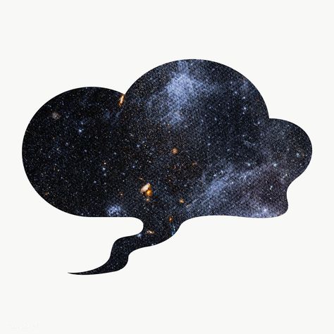 Galaxy patterned speech bubble sticker design element | free image by rawpixel.com / sasi Space Panda, Bubble Drawing, Cloud Illustration, Cloud Stickers, Character Pattern, Galaxy Images, Thought Bubble, Holography, Galaxy Pattern