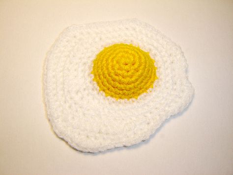 Egg Granny Square, Granny Squares Crochet, Squares Crochet, Freeform Crochet, Christmas Items, Granny Squares, Fried Egg, Crochet Motif, Crocheted Item