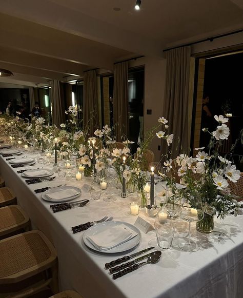 Sofia Richie Grainge, Dinner Party Table Settings, Instagram Los Angeles, Boho Wedding Theme, Engagement Dinner, Table Flower Arrangements, Dinner Party Decorations, Dream Wedding Decorations, Birthday Dinner Party