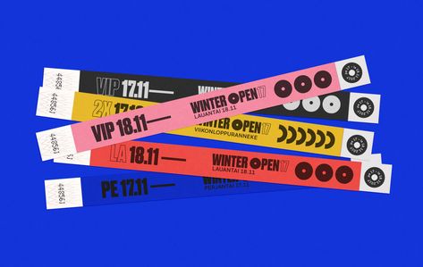 Brand Identity for Music Festival in Finland - World Brand Design Society Brand Identity Template, Wristband Design, Festival Logo, Design Brand Identity, Ticket Design, Identity Design Logo, Event Branding, Festival Design, Festival Posters