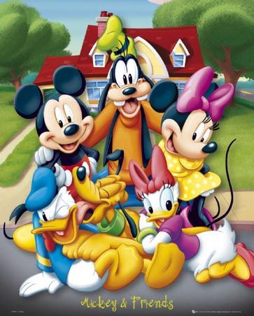 This website gives examples of Commedia characters in modern television. Γενέθλια Mickey Mouse, Playhouse Disney, Disney Poster, Minnie Y Mickey Mouse, Mickey Mouse Donald Duck, Friends Poster, Retro Disney, Images Disney, Wallpaper Disney