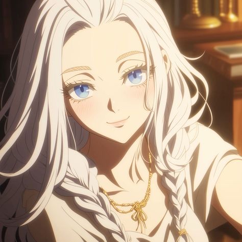 Anime Oc White Hair, White Hair Anime Woman, Tokyo Revengers Oc, Anime Korea, Anime Woman, Oc Manga, Snk Cosplay, Anime Smile, Anime Cover Photo