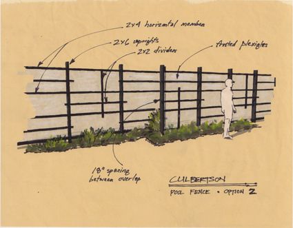 Mid Century Modern Fence, Mcm Design, Outdoor Living Design, Iron Fence, Modern Fence, Fence Landscaping, Backyard Fences, Garden Fencing, Fence Design