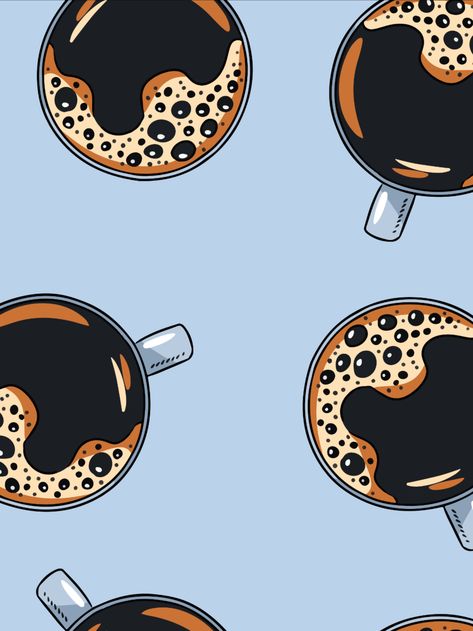 Cartoon mugs seamless pattern. Download them at freepik.com! #freepik #mugs #pattern #coffee #vector Mug Doodle, Coffee Graphics, Coffee Doodle, Sports Tshirt Designs, Coffee Vector, Cozy Mug, Pattern Design Inspiration, Coffee Wallpaper, Minimalist Drawing