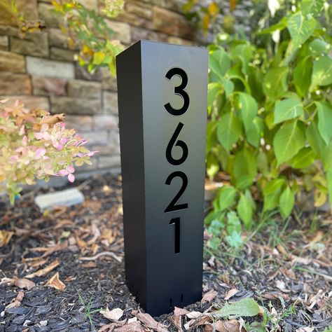 Diy address sign