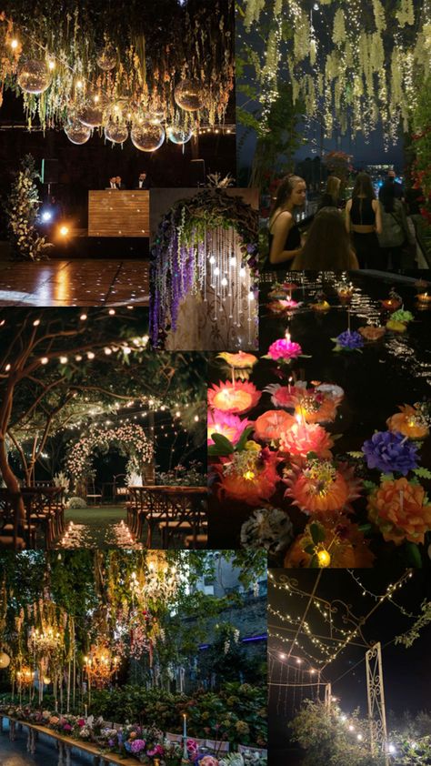 Hoco Ideas Themes, Unique Prom Themes, 18th Debut Theme, 18th Debut Ideas, Enchanted Forest Theme Party, Enchanted Forest Prom, Gatsby Event, Forest Theme Party, Disney Prom