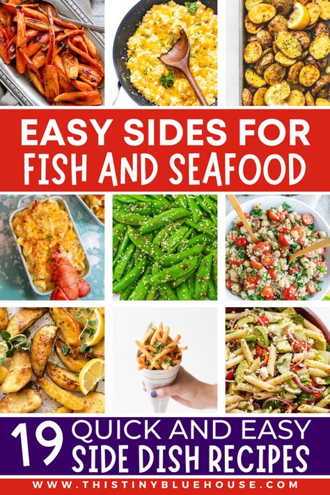 Fish Stick Dinner Ideas Meals, Best Sides For Fish, Fish Fry Side Dishes, Fish Side Dishes, Sides For Fish, Fish Fry Menu, Fish Fry Sides, Sides Healthy, Side Dishes For Fish