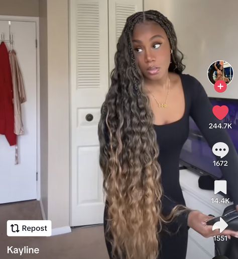 Godess Breads Hairstyle, Braid Business, Fairy Hairstyle, Fairy Hair, Protective Hairstyle, Cute Box Braids Hairstyles, Hair Guide, Hairdos For Curly Hair, Braids With Curls