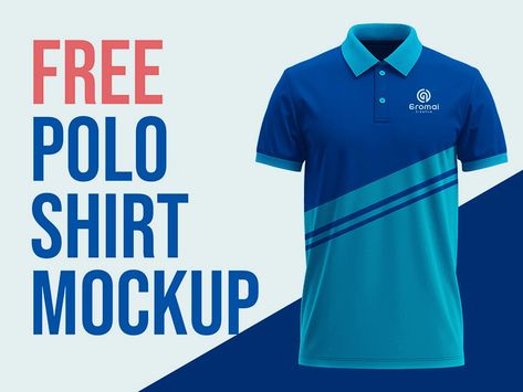 Polo Shirt Mockup Template Tshirt Mockup Free, Polo Shirt Mockup, Photoshop Templates Free, Book Cover Mockup, Combining Like Terms, Polo Design, Jersey Vintage, Shirt Template, Psd Template Free