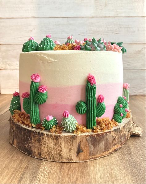 Cactus Birthday Cake, Llama Cake, Cactus Birthday, Cactus Cake, Desert Theme, Rodeo Party, Theme Cake, Bday Ideas, Cake Inspiration