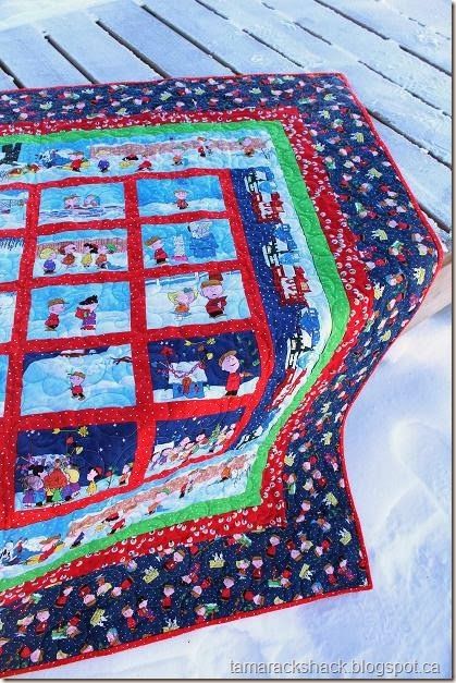 Tamarack Shack: Peanuts Christmas Quilt Fabric Panel Quilts, I Spy Quilt, Border Fabric, Charm Quilt, A Very Merry Christmas, Brown Christmas, Peanuts Christmas, Charlie Brown Christmas, Winter Quilts