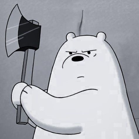 Ice Bear Pfp Aesthetic, Ice Bear We Bare Bears, Rick And Morty Poster, Iphone Wallpaper Cat, We Bare Bears Wallpapers, Ice Bear, Artsy Photos, Ice Bears, Arte Van Gogh