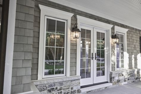 French Doors | Reliable and Energy Efficient Doors and Windows | JELD-WEN Windows & Doors French Doors With Sidelights, French Doors Patio Exterior, Diy Dream Home, Hinged Patio Doors, Porch Windows, French Doors Exterior, Replacement Windows, French Doors Patio, French Windows