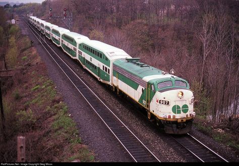 Go Train Toronto, Toronto Transit, Railway Photography, Go Transit, Toronto Images, Paper Train, Train Board, Horse Cart, Commuter Train