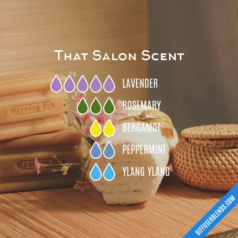 That Salon Scent | DiffuserBlends.com Spa Diffuser Blends Doterra, Deodorizing Diffuser Blend, Most Popular Diffuser Blends, Oil Scents For Diffuser, Honey Essential Oil Blends, Doterra Spa Diffuser Blends, Reading Essential Oil Blend, Clean Essential Oil Diffuser Blends, Musky Essential Oil Blend