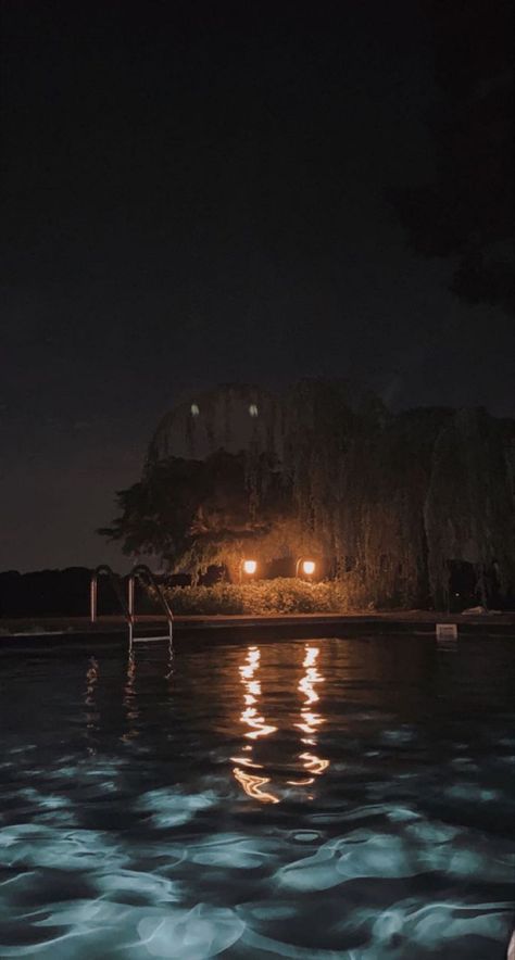 Dark Swimming Pool Aesthetic, Public Pool Aesthetic, Night Swimming Aesthetic Pool, Pool At Night Aesthetic, Hot Summer Nights Aesthetic, Pool Aesthetic Night, Night Swimming Aesthetic, Rebecca Makkai, Swimming Pool At Night