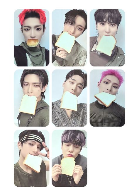 Ateez Outlaw, Ateez Photocards, Photo Card Template, Photo Card, Card Template, Photo Cards