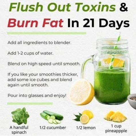 Bariatric Easy Recipes For Beginners 2025 | Facebook Loose Weight Smoothies, Flat Belly Smoothie, Candida Diet Recipes, Detox Smoothie Recipes, Easy Recipes For Beginners, Easy Detox, Diet Motivation Quotes, Detox Water Recipes, Alkaline Diet