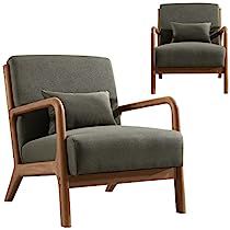 Home Mid Century Modern, Bedroom Sunroom, Reading Armchair, Home Mid Century, Mid Century Modern Accent Chairs, Comfortable Accent Chairs, Swivel Rocker Recliner Chair, Accent Chair Set, Leather Accent Chair