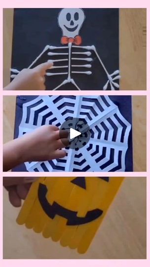 2K views · 5 comments | DIY Halloween fun: easy crafts for little hands!

● Q-tip Skeleton
● Paper Spiderweb 
● Pumpkin Popsicles 

SAVE THIS POST! Follow for more easy DIY learning ideas.

#littlehadsdiy #activityforkids #homeschool #smartkids #Montessoriactivity #DIYcrafts #Halloweencrafts | Little Hands DIY Pumpkin Popsicles, Spiderweb Pumpkin, Fun Easy Crafts, Q Tip, Learning Ideas, Smart Kids, Montessori Activities, Diy Halloween, Fun Easy