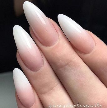 (ad) Acrylic Nail For Fall are the result of a combination of both liquid and powder that form a hardened substance that goes on your nails. This process is usually conducted ... French Manicure Designs, Wedding Nails French, Milky Nails, Ombre Nail Designs, Makijaż Smokey Eye, Round Nails, Nail Art Wedding, Nails French, Ideas Nails