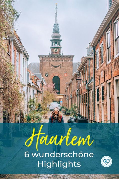 6 Highlights in Haarlem/Niederlande  Die kleine Stadt Haarlem hat uns auf Anhieb gepackt. Daher darf ein Besuch in eurem Urlaub auf keinen Fall fehlen. Wir zeigen euch die 6 schönsten Highlights und geben jede Menge Tipps für einen gelungenen Ausflug.    Holland | Europa | Städtetrip | Reise Tipps    #loveandcompass #reisenalspaar #reise #amsterdam #niederlande Amsterdam Tulips, Haarlem Netherlands, Best Places In Europe, Romantic Travel Destinations, Backpacking Europe, Amazing Travel Destinations, Palau, City Trip, Europe Travel Tips