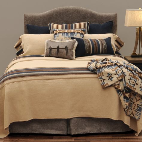 Cadillac Ranch Basic Bed Sets Southwestern Bedroom, Western Bedding, Wood River, Black Forest Decor, Southwestern Home, Elegant Bedding, One Bed, Stylish Beds, Bedspread Set