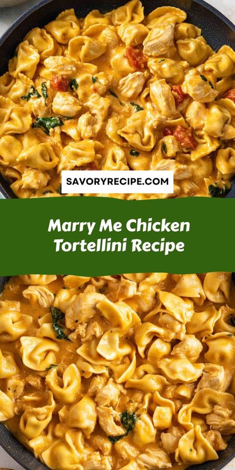 Looking for a romantic dinner idea that’s sure to impress? The Marry Me Chicken Tortellini Recipe combines juicy chicken breast with creamy tortellini for an unforgettable meal. Save this recipe for your next special occasion and elevate your Chicken Breast Recipes collection! Easy Romantic Dinner For Two, Marry Me Chicken Tortellini, Easy Marry Me Chicken, Easy Romantic Dinner, Juicy Chicken Breast, Tortellini Recipe, Creamy Tortellini, Marry Me Chicken Recipe, Savory Recipe