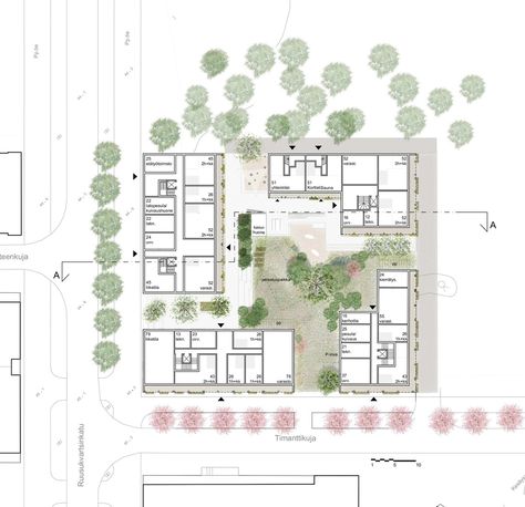 Block Plan, College Architecture, Urban Design Graphics, Urban Design Architecture, Ecology Design, Eco City, Timber Buildings, City Block, Architecture Design Drawing