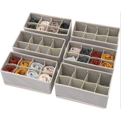 Dresser Drawer Organizer, Closet Dresser, Stackable Baskets, Kitchen Drawer Storage, Dresser Drawer Organization, Dresser In Closet, Cloth Storage, Dresser Drawer, Organize Fabric