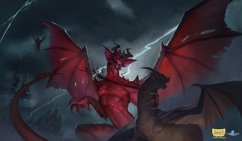 Vampire Dragon Art, Gwent Card Art, Dragon Vampire, Vampire Dragon, Dragon Shield, Fantasy Demon, Legendary Dragons, Dragon Artwork Fantasy, Creature Artwork