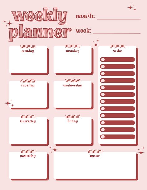 cute christmas themed weekly planner🎄 Christmas Weekly Planner, Digital Planner Ideas, Best Weekly Planner, Weekly Planner Print, Day Planner Template, Life Raft, Notes Templates, Life Planner Organization, Weekly Schedule Planner