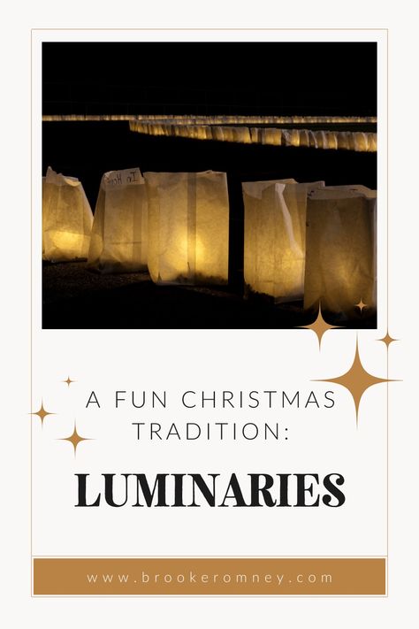 I give all the details and how to make the magical luminaries for your neighborhood. This is one of our favorite Christmas Traditions! Diy Christmas Luminaries Outdoor, Diy Christmas Luminaries, Christmas Luminaries Outdoor, Diy Luminaries Outdoor, Luminary Bags Diy, Luminaries Christmas, Luminaries Diy, Christmas Luminaries, Paper Bag Lanterns