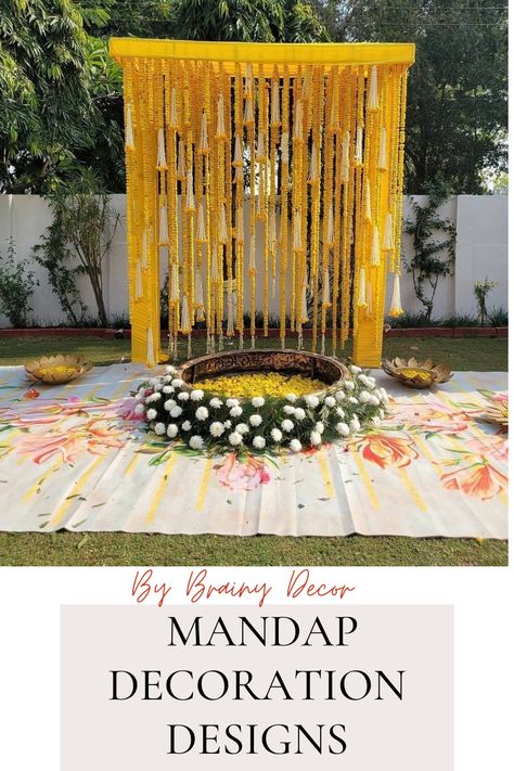 Bengali Wedding Decoration Ideas, Bengali Mandap Decoration, Bengali Haldi Decoration, Traditional Bengali Wedding Decor, Bengali Mandap, Bengali Theme Decoration, Simple Haldi Decoration Ideas, Bengali Wedding Mandap, Simple Indian Wedding Decorations