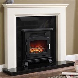 Be Modern Westerdale Fireplace Suite - Hotprice.co.uk Large Electric Fireplace, Electric Fire Suites, Electric Fireplace Suites, Standing Fireplace, Inset Stoves, Fireplace Suites, Fire Surround, Electric Fire, Interior Color Schemes