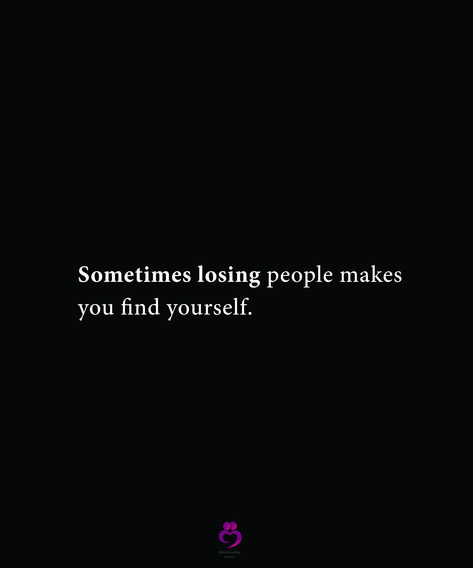 Sometimes losing people makes you find yourself. #relationshipquotes #womenquotes When They Realize What They Lost, Sometimes We Lose People Because We Over Love Them, Losing People Quotes Relationships, Quotes About Losing People, Slowly Loosing Interest Quotes, Losing People You Love, Losing People Quotes, Loosing People Quotes, Losing Interest