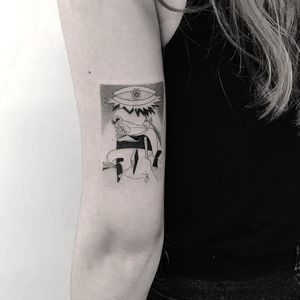 Picasso Tattoo, Cubism Picasso, Abstract Tattoo Designs, Inkbox Tattoo, Ocean Tattoos, Book Tattoo, Abstract Tattoo, Famous Art, Line Tattoos