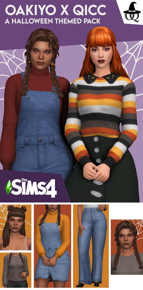 Halloween Costumes Sims 4, Sims 4 Halloween Cc, Sims 4 Halloween, Halloween Inspired Outfits, Sims 4 Wedding Dress, Cc Packs, Halloween Bodysuit, Sims Clothes, Black Halloween Dress